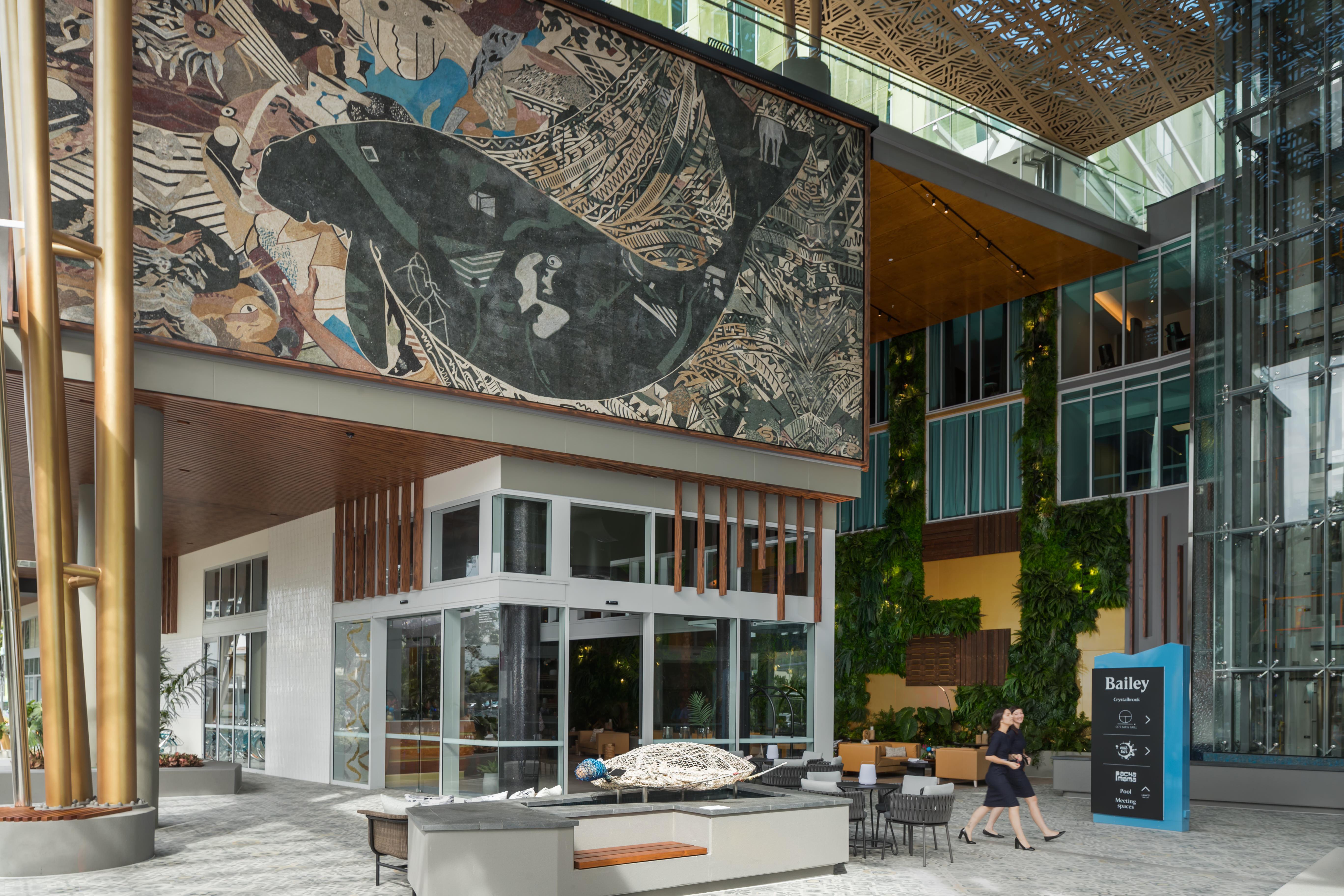 Hotel Crystalbrook Bailey Cairns Exterior foto The interior of the new building